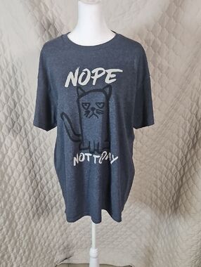 NOPE NOT TODAY Cat Tshirt